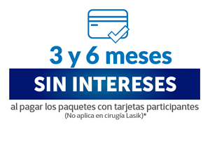 3 y 6 meses sin intereses