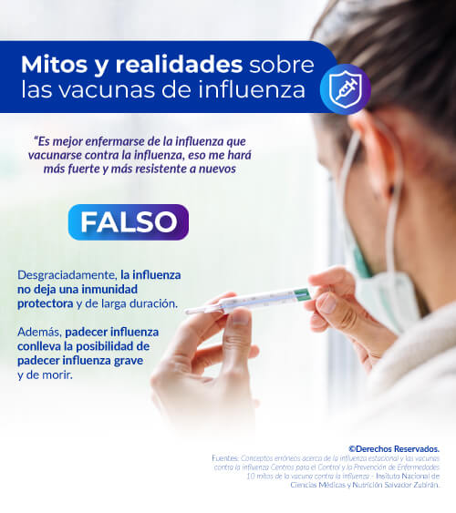 La influenza y enfermedades respiratorias, Prevenirlas est en tus manos